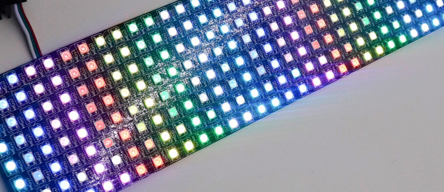 內置SK6812 8X32 5V 像素屏